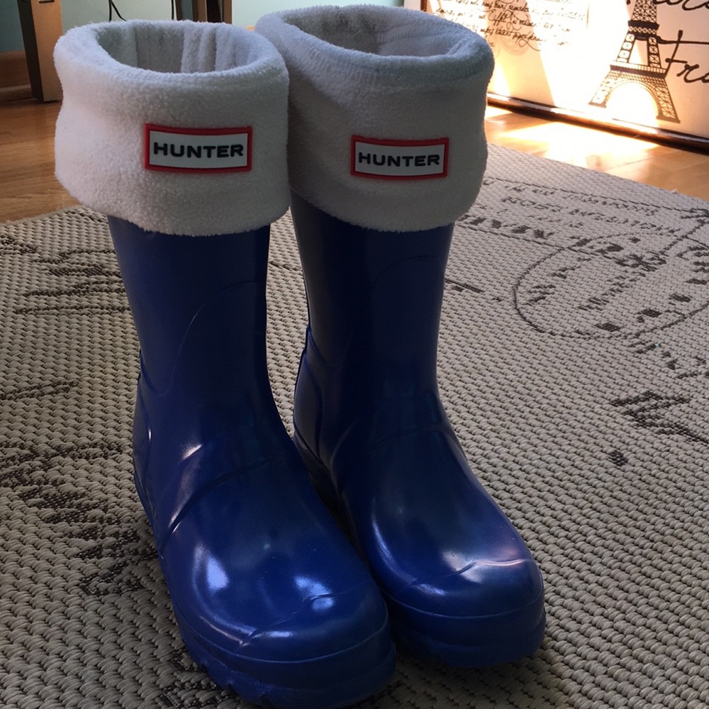 Hunter Boots W/ Socks